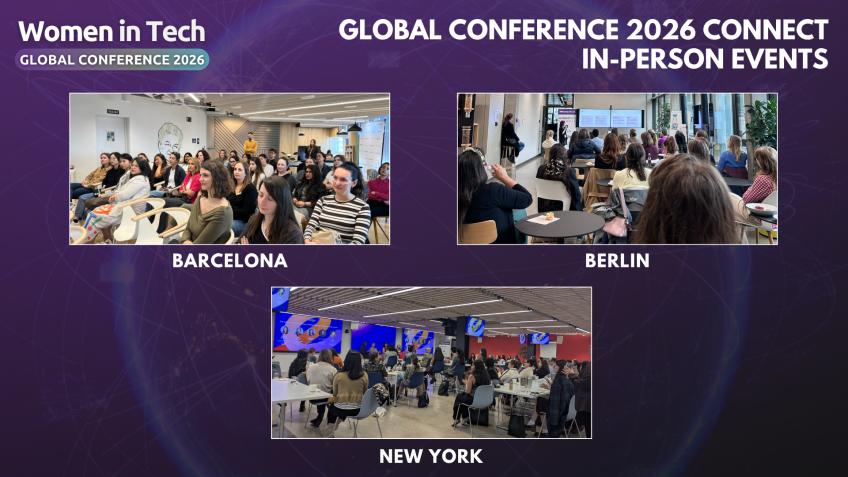 Connecting the Global Women in Tech Community: 2026 Connect In-Person Events Recap