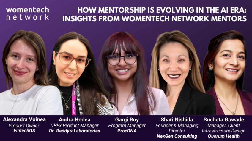 How Mentorship Is Evolving in the AI Era: Insights from WomenTech Network Mentors