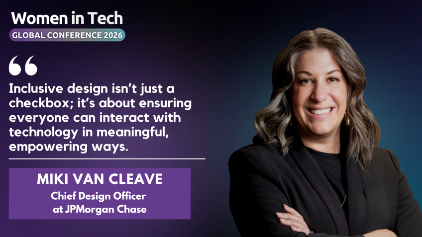 Miki Van Cleave-Chief Design Officer at JPMorgan Chase: Women in Tech Global Conference 2026 Speaker Interview