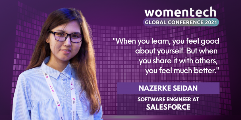 WomenTech Global Conference Voices 2021: Speaker Nazerke Seidan