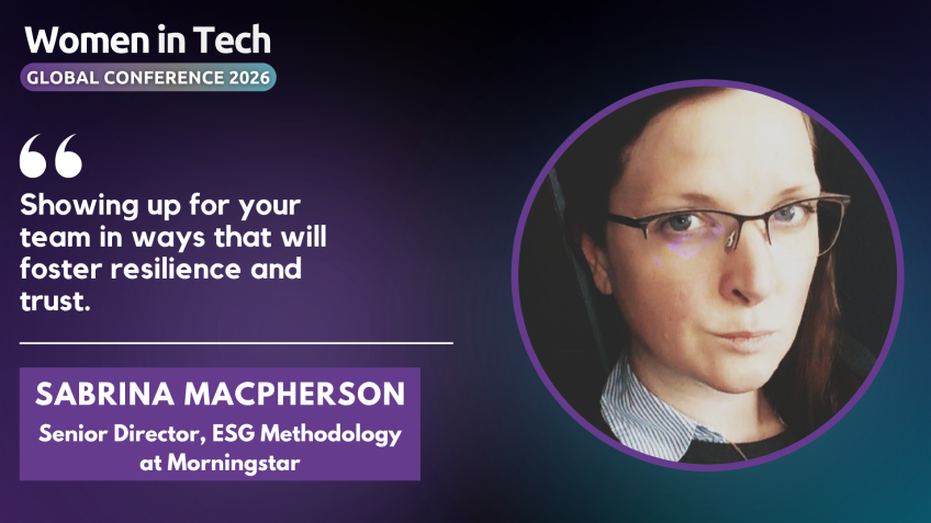 Sabrina Macpherson-Senior Director, ESG Methodology at Morningstar: Women in Tech Global Conference 2026 Speaker Interview