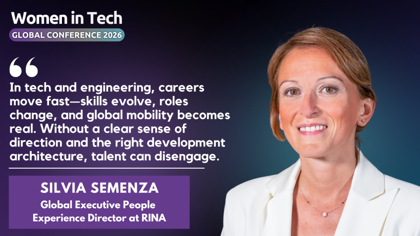 Silvia Semenza-Global Executive People Experience Director at RINA: Women in Tech Global Conference 2026 Speaker Interview
