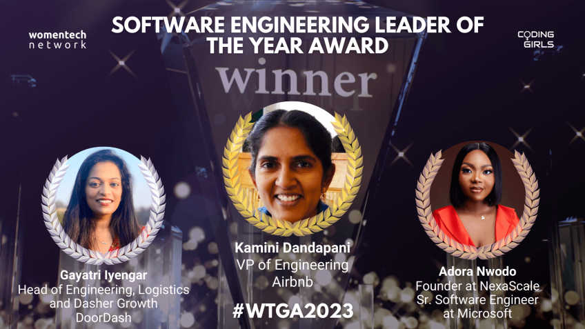 WomenTech Global Awards 2023 Winners: Software Engineering Leader of the Year Award