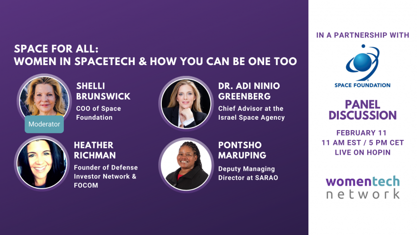 Space For All: Women In SpaceTech & How You Can Be One Too