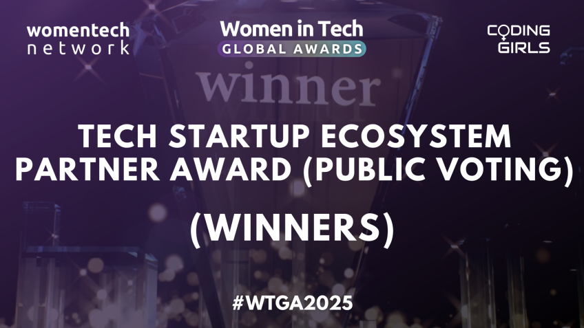 Women in Tech Global Awards 2025 Winners: WomenTech Startup Ecosystem Partner Awards