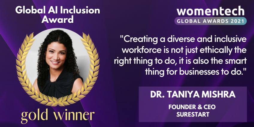 WomenTech Global Awards Voices 2021: Winner Taniya Mishra