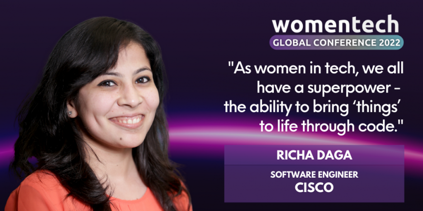 Women in Tech Global Conference Voices 2022 Speaker Richa Daga