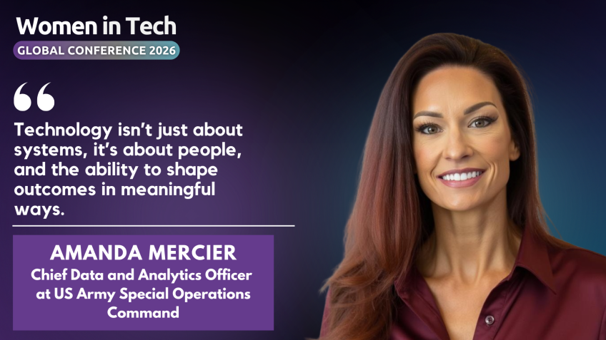 Amanda Mercier-Chief Data and Analytics Officer at US Army Special Operations Command: Women in Tech Global Conference 2026 Speaker Interview