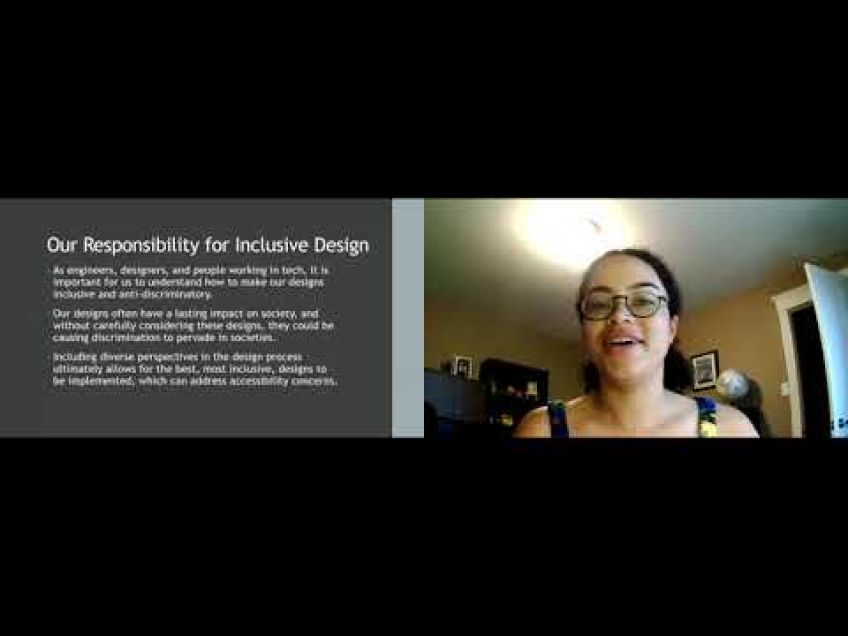 Embedded thumbnail for Sierra Sparks - A Designer&#039;s Responsibility for Inclusive Design in Tech