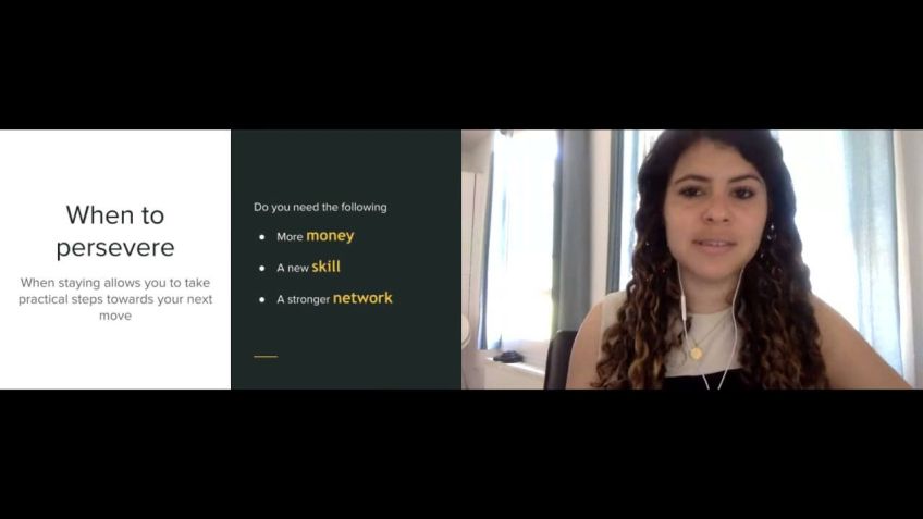 Embedded thumbnail for Salma Elbarmawi - When to Persevere &amp; When to Quit: From Defeated to FounderApply to Speak