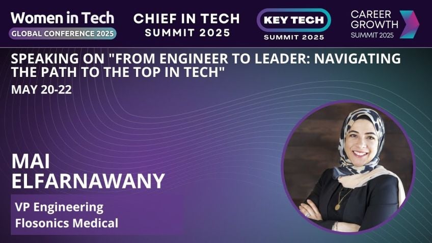 Embedded thumbnail for From Engineer to Leader: Navigating the Path to the Top in Tech by Mai Elfarnawany