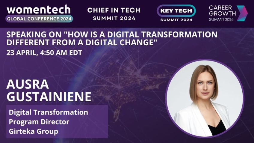 Embedded thumbnail for How is a digital transformation different from a digital change