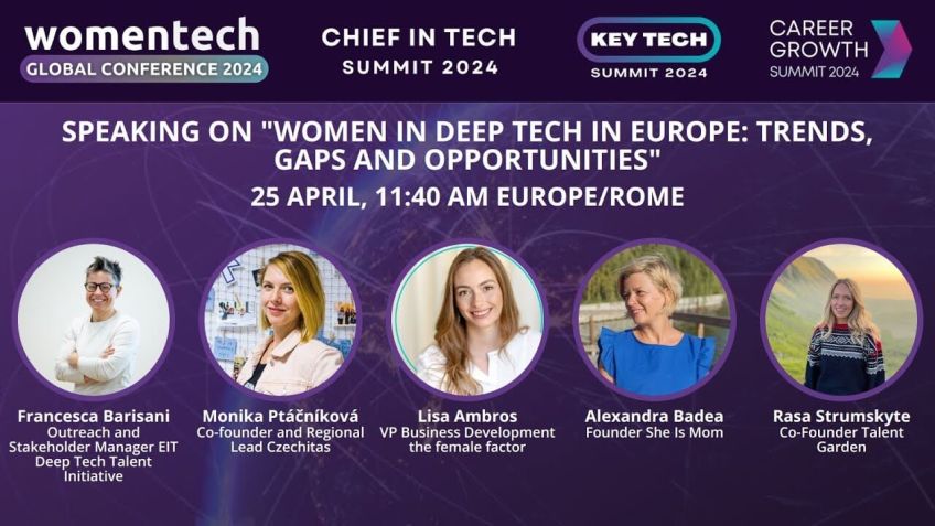 Embedded thumbnail for Women in deep tech in Europe: trends, gaps and opportunities 
