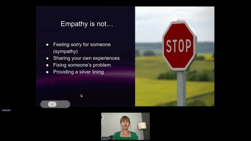 Embedded thumbnail for It&#039;s not personal, it&#039;s just business: understanding the value of empathy on teams by Sarah Wall