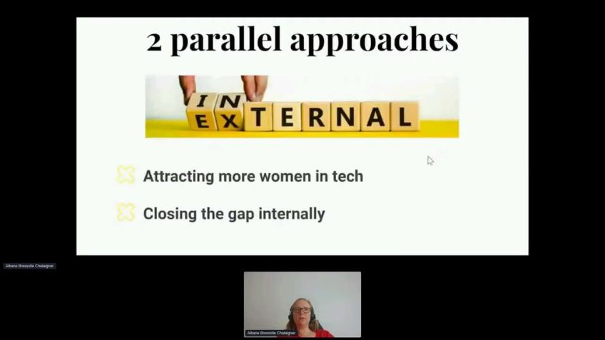 Embedded thumbnail for Closing the Gender Gap in Tech by Albane Bressolle-Chataigner
