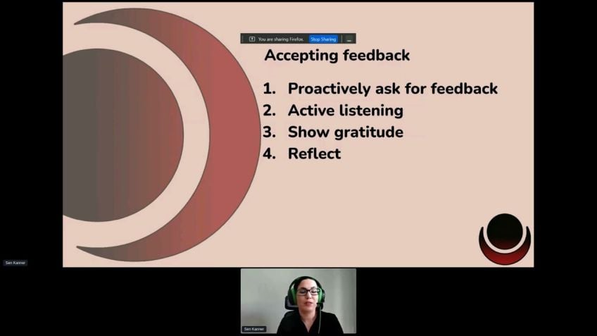 Embedded thumbnail for How to give and receive feedback - tips &amp; tricks by Sen Kanner          