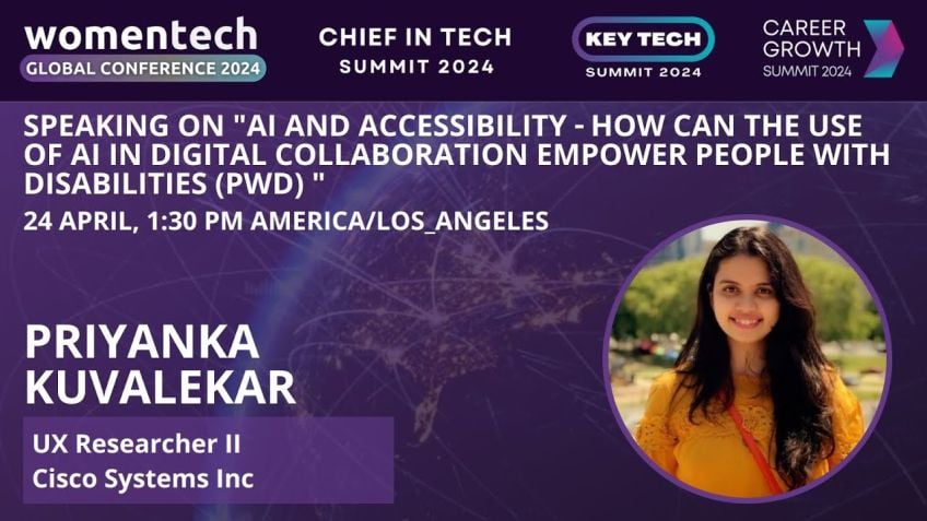 Embedded thumbnail for AI and Accessibility - How can the use of AI in Digital Collaboration Empower People with Disabilities (PwD)