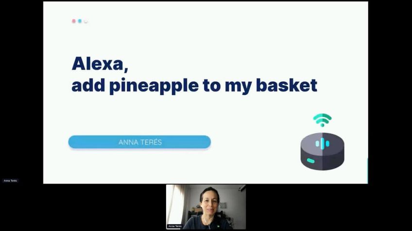 Embedded thumbnail for Alexa, add pineapple to my basket! by Anna Terés