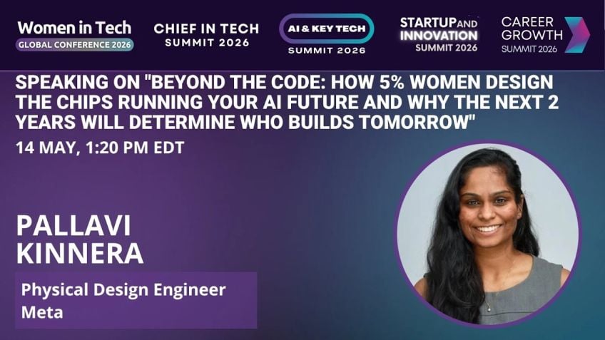 Embedded thumbnail for Beyond the Code: How 5% Women Design the Chips Running Your AI Future and Why the Next 2 Years Will Determine Who Builds Tomorrow