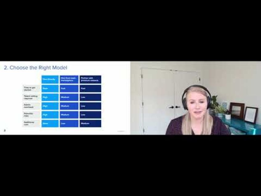 Embedded thumbnail for Carly Coleman - Strategies for creating an on-demand workforce