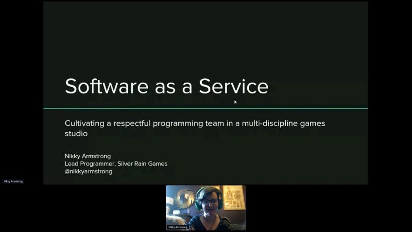 Embedded thumbnail for Software as a Service: Cultivating a respectful programming team in a multi-discipline games studio by Nikky Armstrong