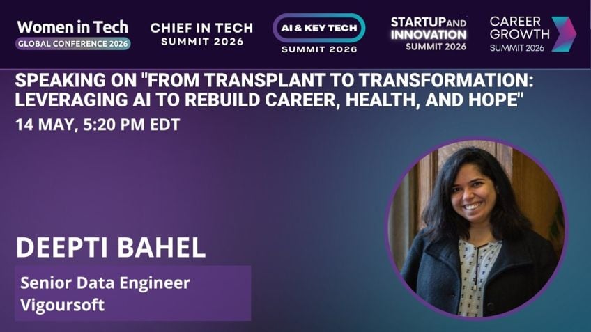 Embedded thumbnail for From Transplant to Transformation: Leveraging AI to Rebuild Career, Health, and Hope
