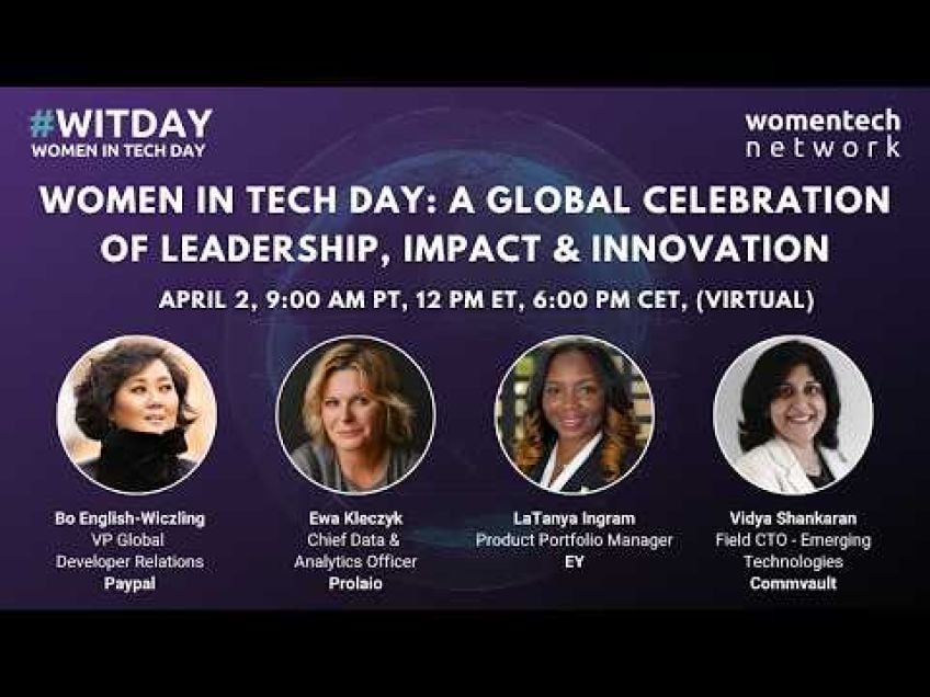 Embedded thumbnail for Women in Tech Day: A Global Celebration of Leadership, Impact &amp; Innovation 