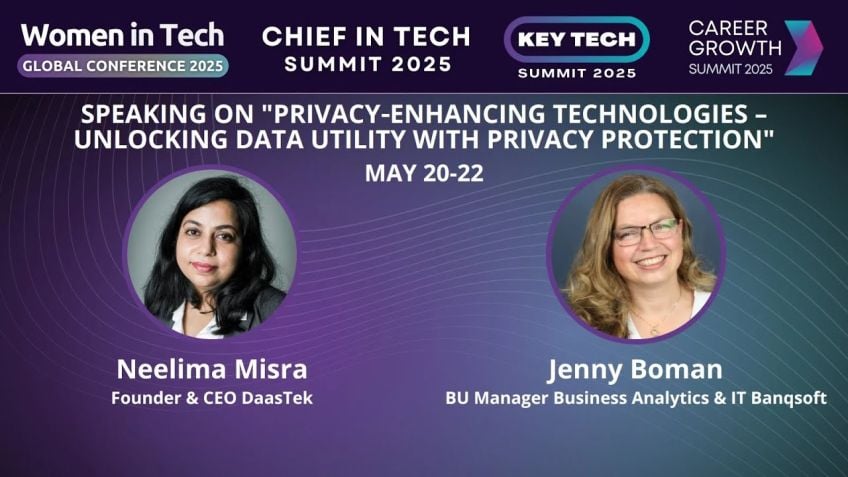 Embedded thumbnail for Privacy-Enhancing Technologies – Unlocking Data Utility with Privacy Protection by Neelima Misra