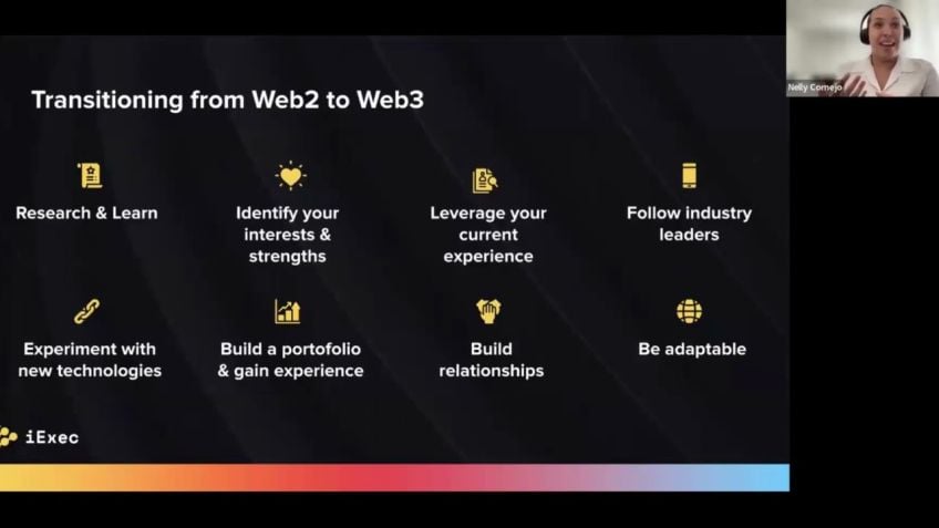 Embedded thumbnail for Navigating a Successful Career Transition from Web2 to Web3 by Manon Rahamatoulla
