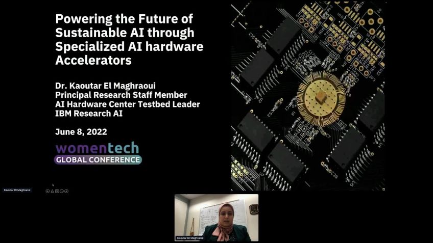 Embedded thumbnail for Powering the Future of Sustainable AI through Specialized AI hardware Accelerators  by Kaoutar  El Maghraoui