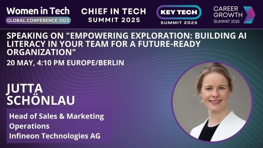 Embedded thumbnail for Empowering Exploration: Building AI Literacy in Your Team for a Future-Ready Organization by Jutta Schönlau