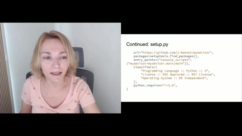 Embedded thumbnail for Irina Truong How to create and publish a Python package
