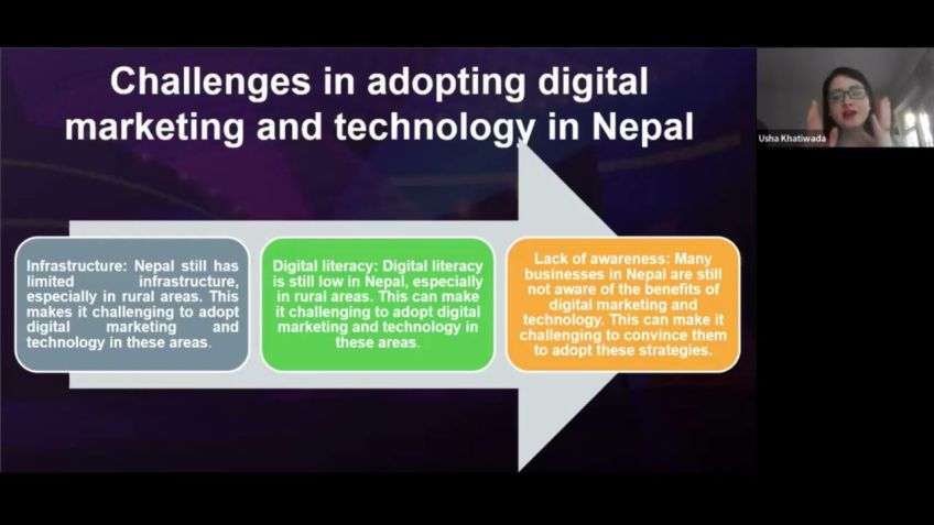 Embedded thumbnail for &quot;The need of digital marketing and technology in a developing country&quot;