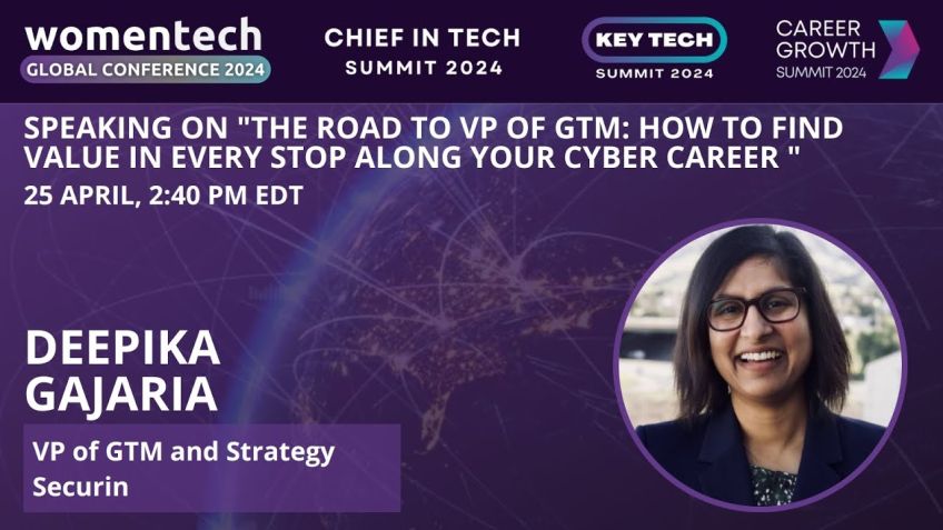 Embedded thumbnail for The Road to VP of GTM: How to Find Value in Every Stop Along Your Cyber Career