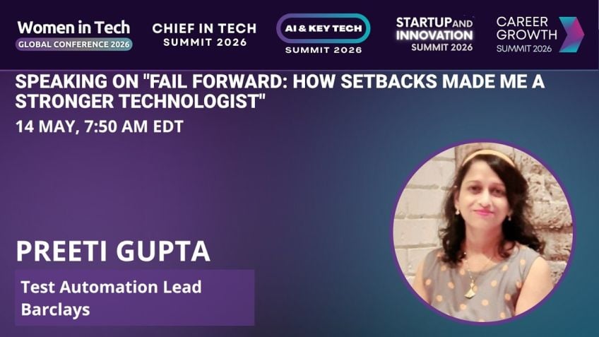 Embedded thumbnail for Fail Forward: How Setbacks Made Me a Stronger Technologist