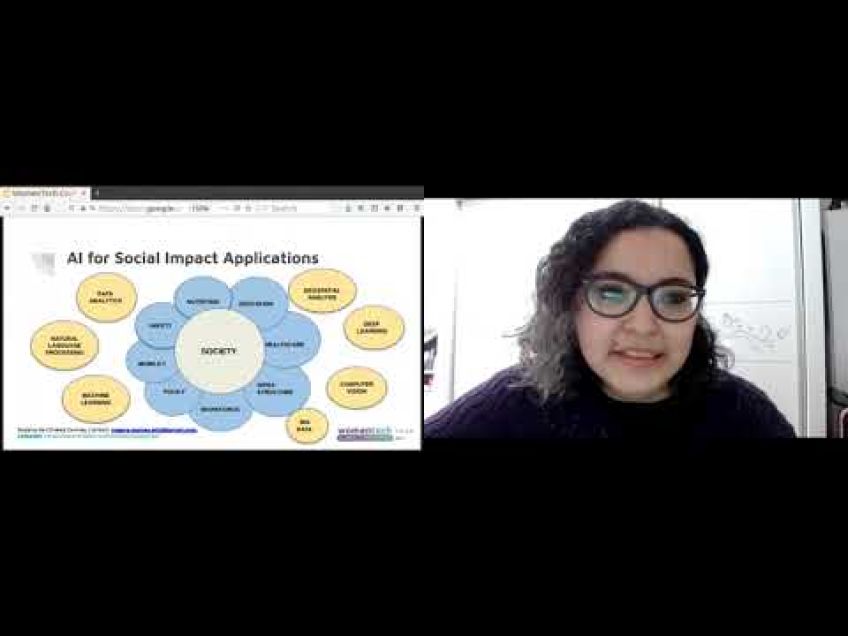 Embedded thumbnail for Rosana de Oliveira Gomes  - AI &amp; Society: How can technology make the world a better place?Apply to Speak
