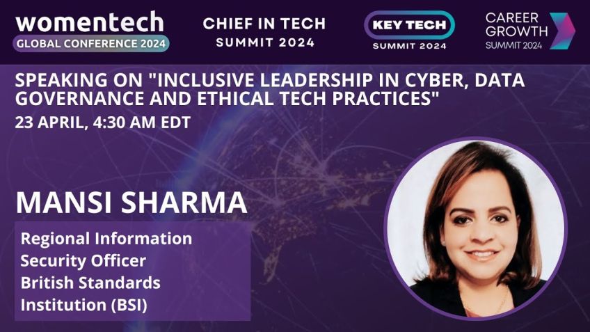 Embedded thumbnail for Inclusive Leadership in Cyber, Data Governance and Ethical Tech practices
