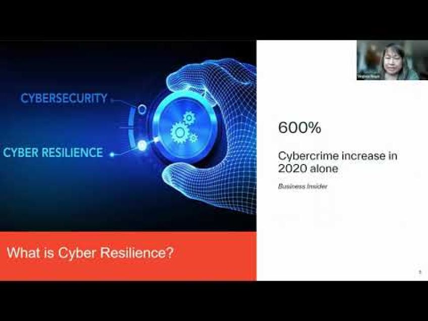 Embedded thumbnail for Cyber Resilience in a Post-Pandemic World
