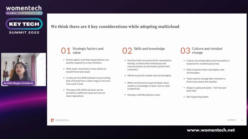 Embedded thumbnail for Multicloud adoption: How to find the silver lining by Archita Regan