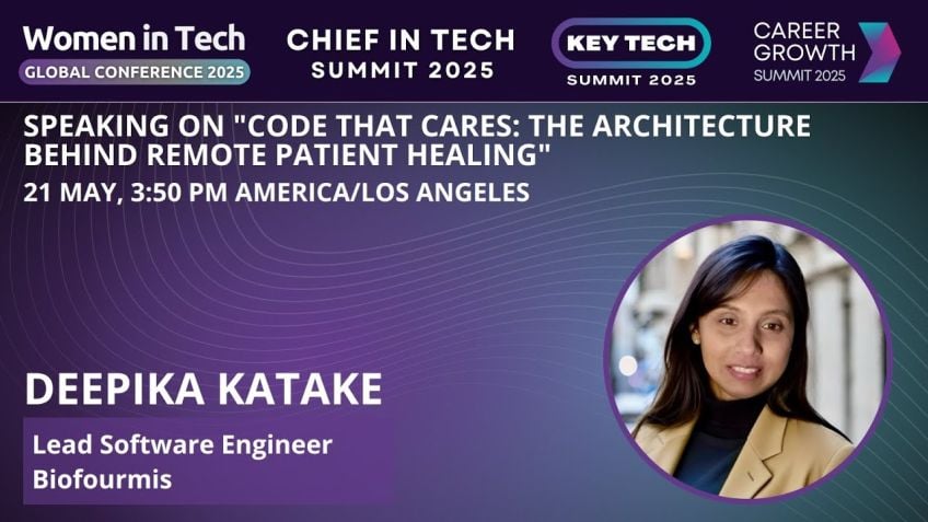 Embedded thumbnail for Code That Cares: The Architecture Behind Remote Patient Healing by Deepika Katake