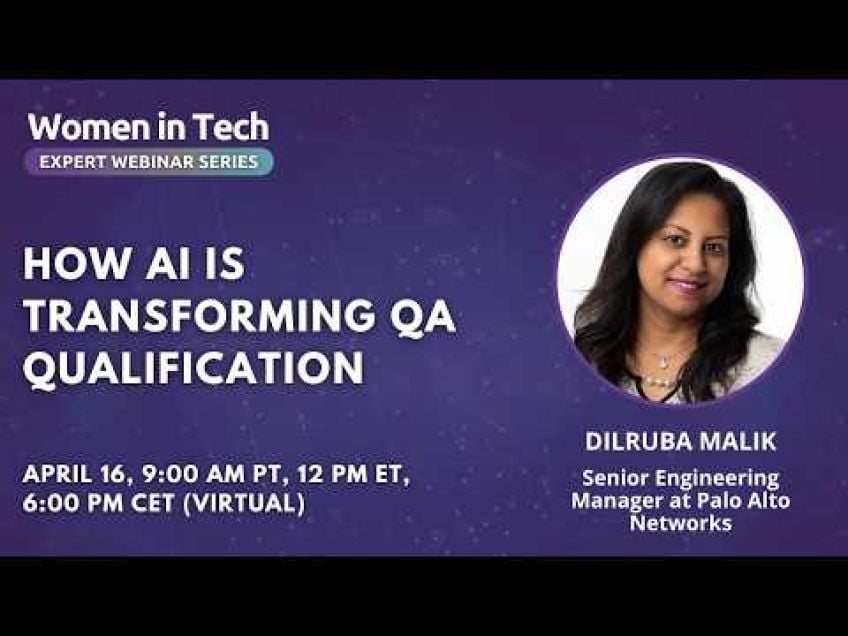 Embedded thumbnail for How AI Is Transforming QA Qualification by Dilruba Malik