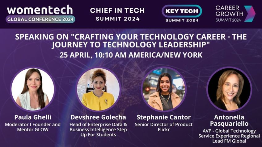 Embedded thumbnail for Crafting your technology career - the journey to technology leadership