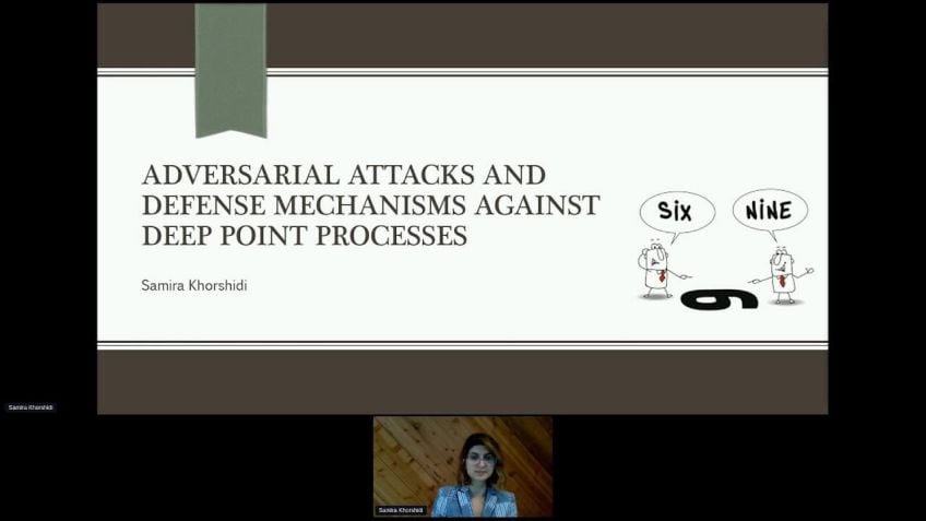 Embedded thumbnail for Adversarial attacks and defense mechanisms against deep point processes by Samira Khorshidi