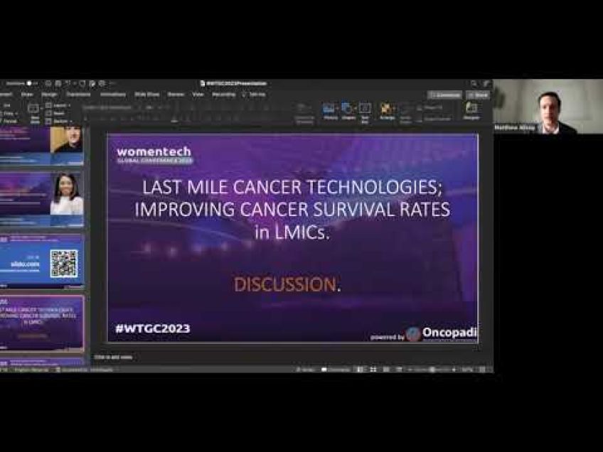 Embedded thumbnail for Last Mile Cancer Technologies: Improving Cancer Survival Rates in LMICs