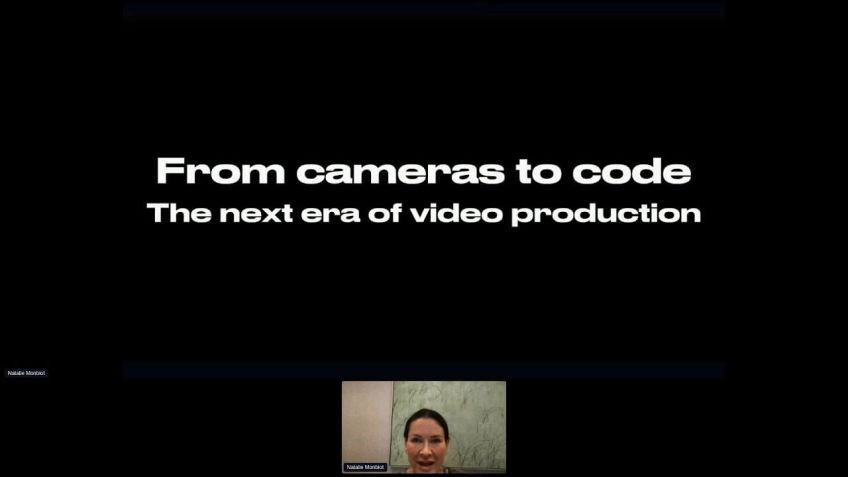 Embedded thumbnail for Replacing cameras with code for the next generation of video communications by Natalie Monbiot