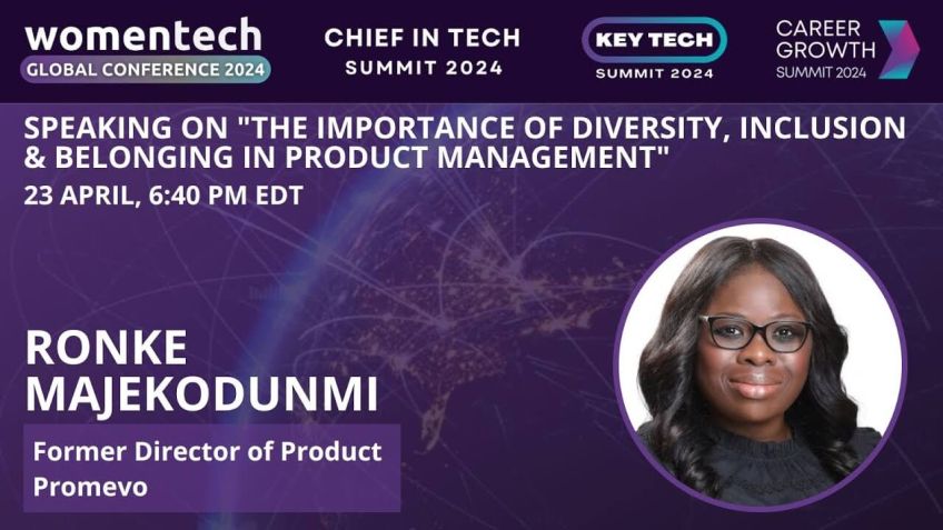 Embedded thumbnail for The Importance of Diversity, &quot;Ronke Majekodunmi The Importance of Diversity, Inclusion &amp; Belonging in Product Management