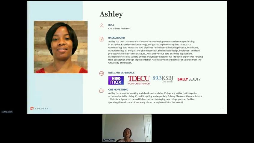 Embedded thumbnail for The 3C&#039;s with Credera: Consulting, Culture and Career Growth by Ashley Alston          