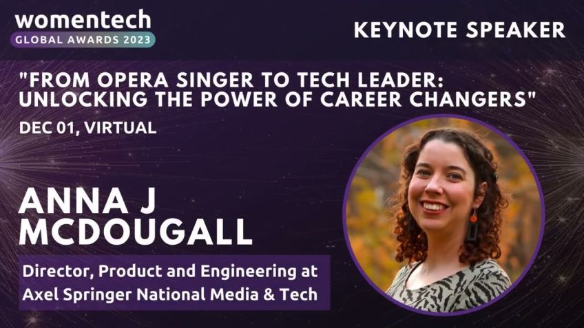 Embedded thumbnail for From Opera Singer to Tech Leader: Unlocking the Power of Career Changers by Anna J Mcdougall