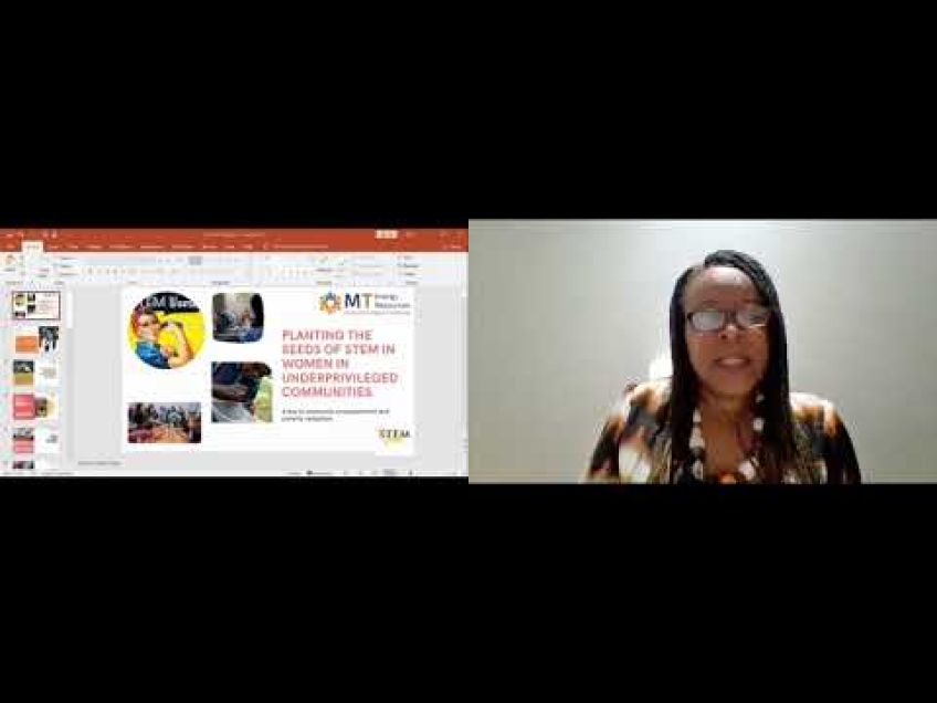 Embedded thumbnail for Planting the seeds of STEM in women in underprivileged communities