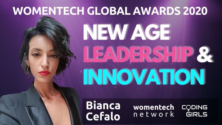 Embedded thumbnail for Bianca Cefalo at WomenTech Global Awards 2020
